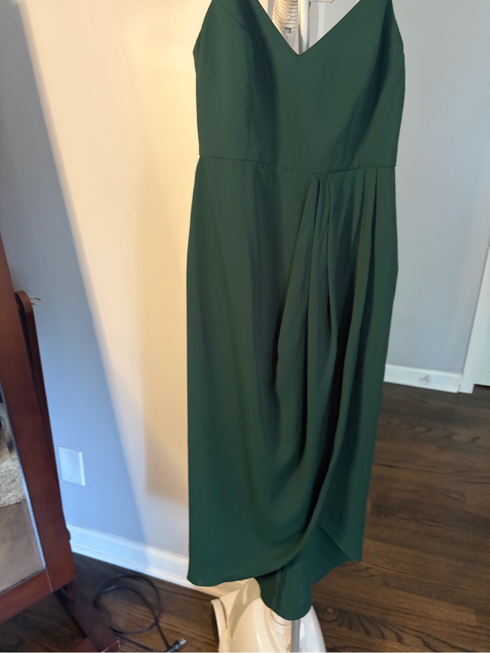 Lulus Reinette Dark Green Midi Dress